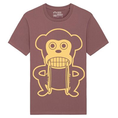 T-shirt unisexe Crazy Monky LOGO