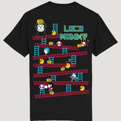 Camiseta unisex GAME Loco Monky