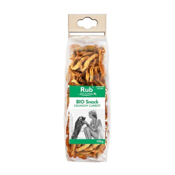 Snack bio aux carottes pour chiens de RETORN 1