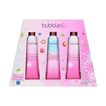 Coffret cadeau crème hydratante pour les mains aux baies d'hiver (3 x 75 ml) 2