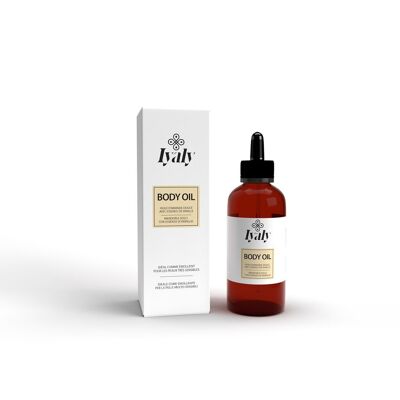 0E001 - Sweet almond body oil with vanilla essence - 100 ml