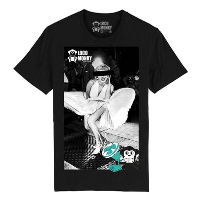 Crazy Monky FAN T-Shirt Farbe Schwarz