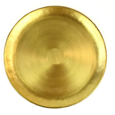 'MOON' GOLDEN SMOOTH BRASS TRAY