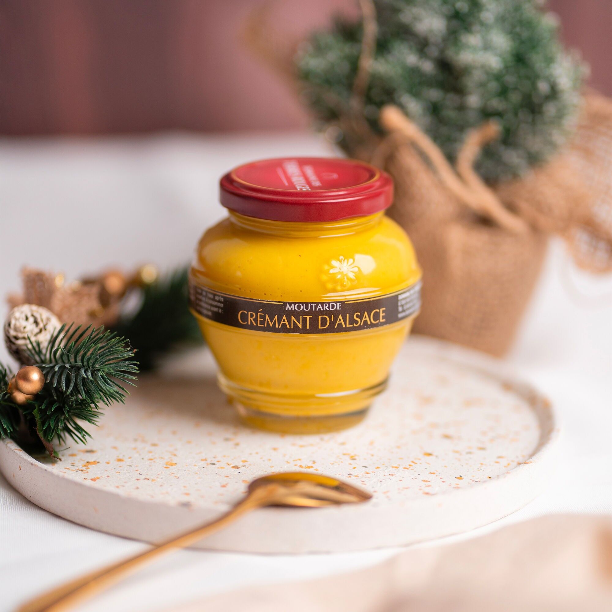 Senf mit Crémant D’Alsace 200g