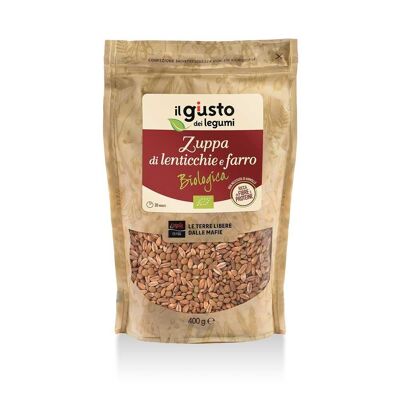 Zuppa di Lenticchie e Farro Libera Terra BIO