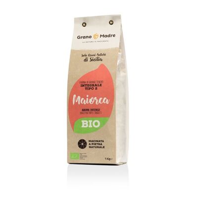 Organic Mallorca Type 2 Wholemeal Flour