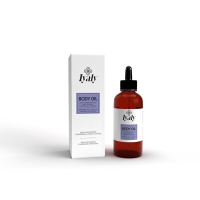 OE005 - Sweet almond body oil with lavender essential oil - 100 ml