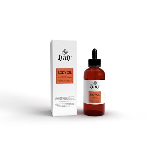 OE008 - Huile corporelle à l'amande douce et à l'essence d'orange - 100ml