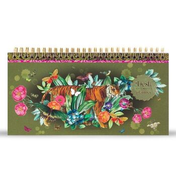 Agenda de bureau Pimpelmees - Tigre Olive 1