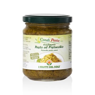 Pesto sicilien bio à la pistache