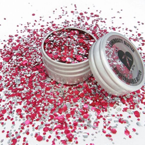 Candy Cane Eco Glitter Blend