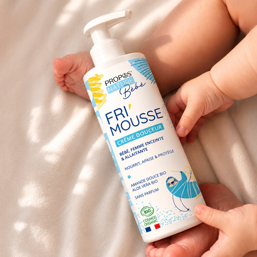 FRI'MOUSSE BIO-NÄHRCREME – FÜR BABYS, KINDER, SCHWANGERE FRAUEN – 200 ml