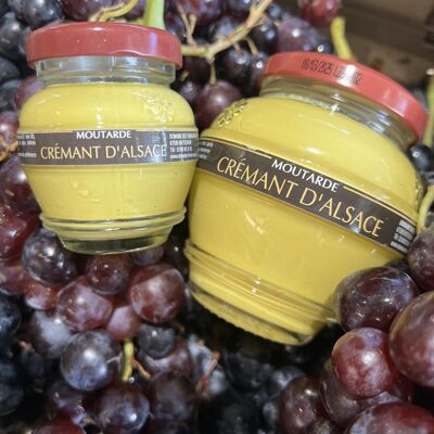 Mustard with Crémant d’Alsace 55g