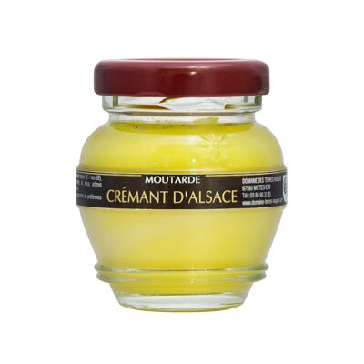 Senf mit Crémant d’Alsace 55g