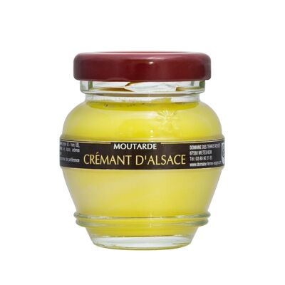 Senf mit Crémant d’Alsace 55g