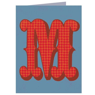 XA13 Mini-M-Alphabetkarte