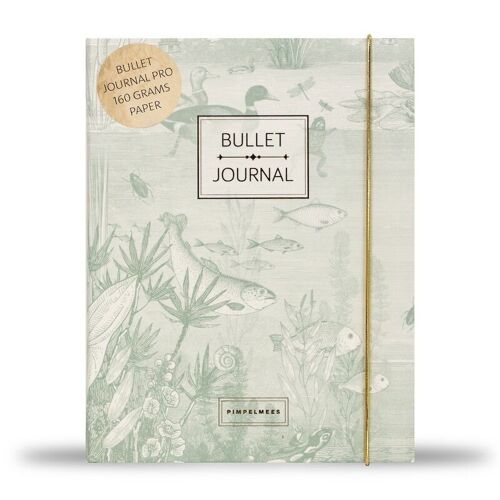 Pimpelmees bullet journal PRO - vintage green