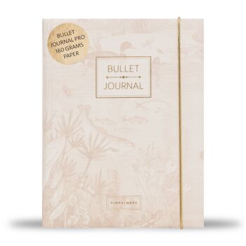 Pimpelmees bullet journal PRO - édition de luxe imprimée : Warm Nude 1