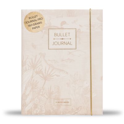 Pimpelmees bullet journal PRO - luxe edition print: Warm Nude