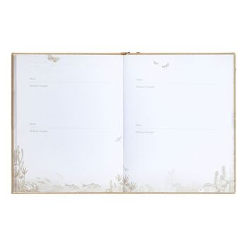 Livre d'or mariage Pimpelmees - Lin édition luxe : nude chaleureux 2