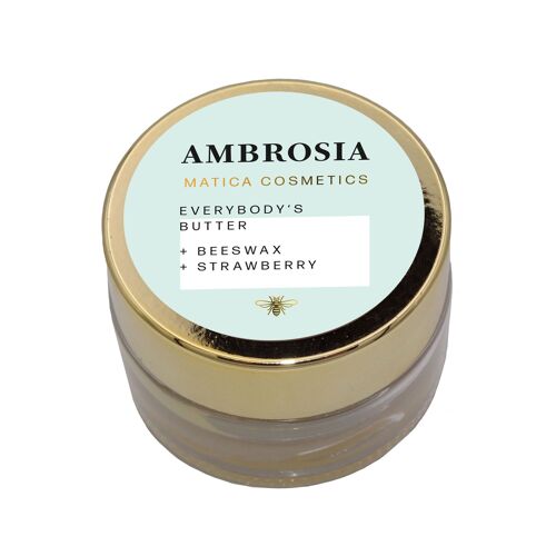 Bodybutter AMBROSIA Probiergröße – Erdbeere