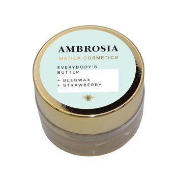 Beurre corporel AMBROSIA format essai – fraise 1