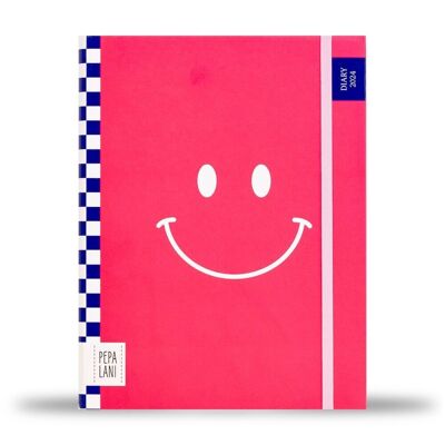 Agenda Pepa Lani 2024 A5 - Smiley rose