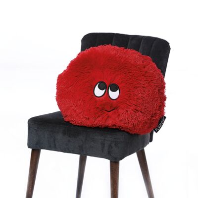 copain FLAUSCHN samba rouge (rouge) | 50 cm | Peluche oreiller peluche