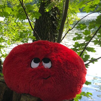 buddy FLAUSCHN samba red (red) | 50cm | Plush pillow soft toy