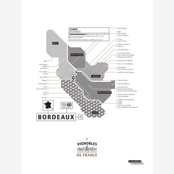 Affiche Vignoble de Bordeaux 3