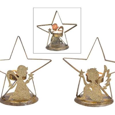 Star tealight holder