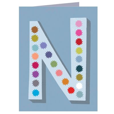 XA14 Mini-Alphabetkarte „N“
