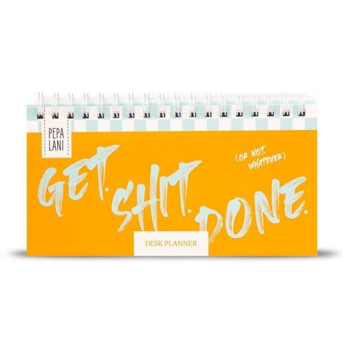 Pepa Lani deskplanner - Get shit done