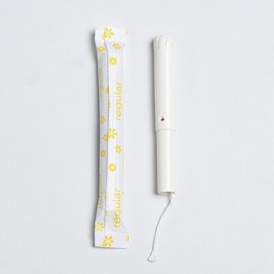 Normal tampons with applicator