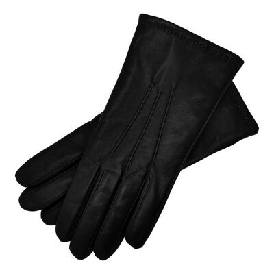 Schwarze Lederhandschuhe von Cremona