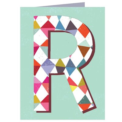 XA18 Mini R Alphabet Card