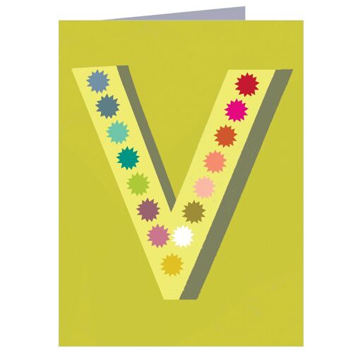 XA22 Mini V Alphabet Card