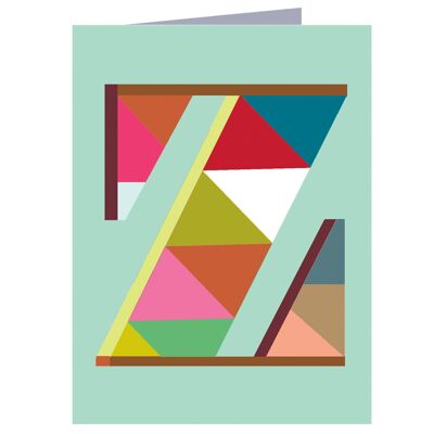 XA26 Mini-Alphabetkarte mit Z
