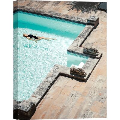 Photographic painting on canvas: Haute Photo Collection, The swimming pool #4