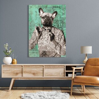 Peinture sur toile funky : VizLab, Dandy Boy (N&B) 3