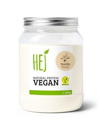 HEJ Protein Vegan - Vanille 450g 1