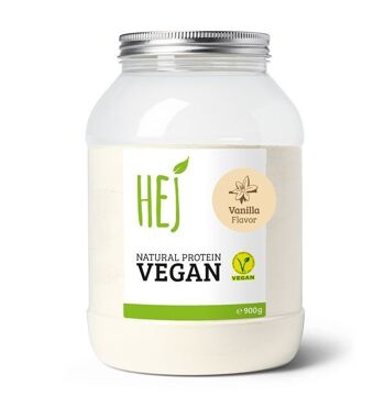 HEJ Protein Vegan - Vanille 900g 1