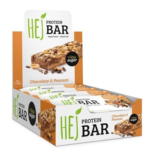 HEJ Bars - Chocolate & Peanuts