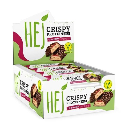 HEJ Vegan Crispies - Chocolate & Raspberry
