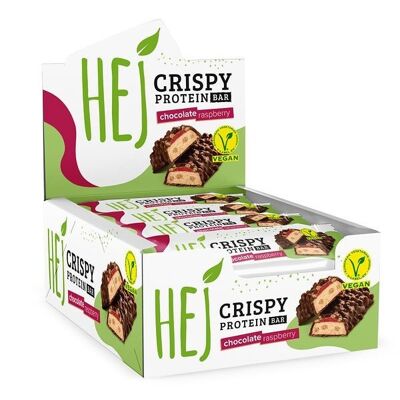 HEJ Vegan Crispies - Chocolat & Framboise