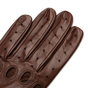 Gants de conduite Arezzo Saddle marron 3