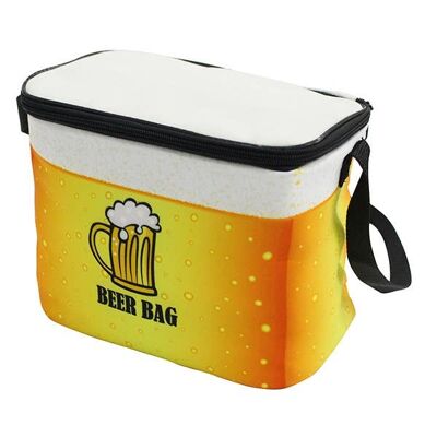 Borsa termica per birra: estate, spiaggia, regali originali, regalo bavaglio