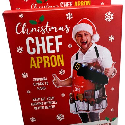 Christmas Chef Apron - Stocking Stuffer/Filler, Christmas