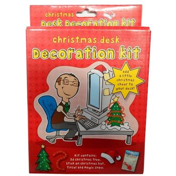 Kit de décoration de bureau de Noël – Noël, cadeaux fantaisie 1