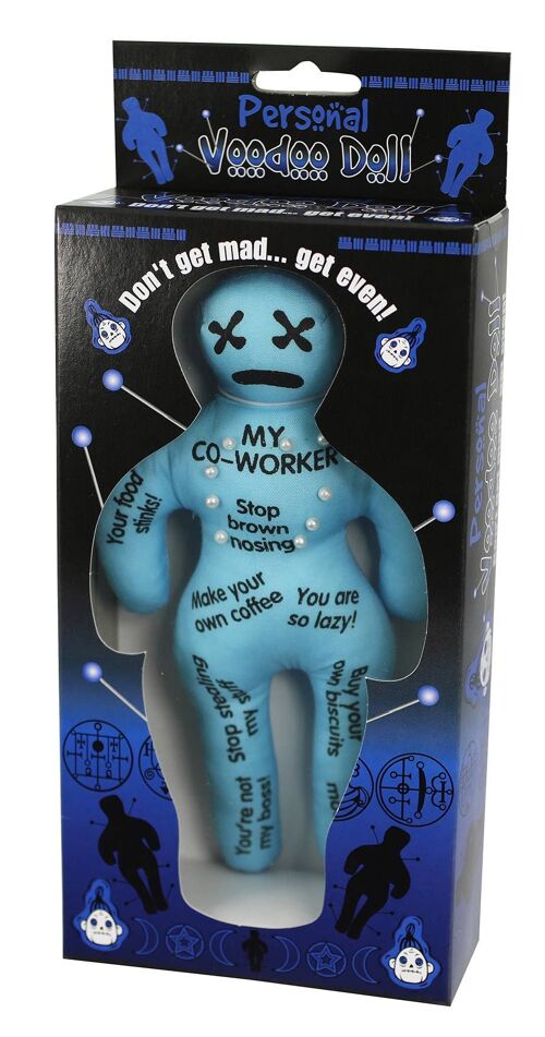 Co - Worker Voodoo Doll - Novelty, Funny Gift, Voodoo, Fun